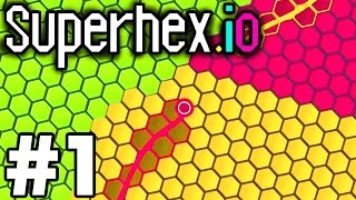 BEST *NEW* .IO GAME | SLITHER.IO 2.0 Vs SPLIX.IO | (Superhex.io)