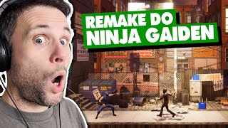 NINJA GAIDEN REMAKE FEITO POR FÃS!!!! (Gameplay em Português PT-BR)