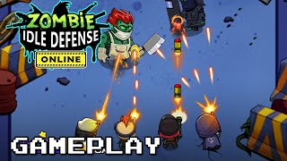 Zombie Idle Defense Online - Last 6 levels (Gameplay)