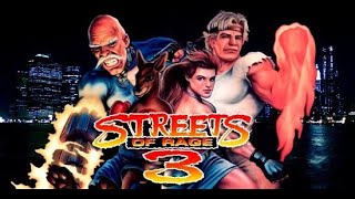 STREETS OF RAGE 3 - Megadrive - O PIOR FINAL