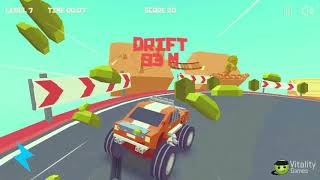 3D MONSTER TRUCK - SKYROADS GAME LEVEL 6-7