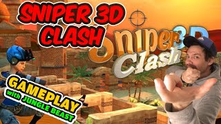 Jungle Beast is Playing Sniper Clash 3D