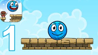 Blue Ball 11: Bounce Ball Adventure - Gameplay Walkthrough Part 1 (Android,iOS)