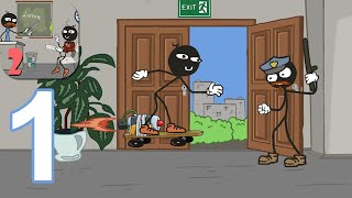 Stickman school escape 2 - Gameplay Walkthrough Part 1 (Android,iOS)