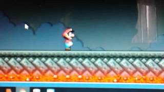 Mario combat juju con el bug