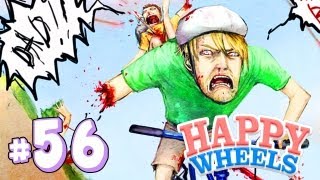 WALKING IN HAPPY WHEELS! - Happy Wheels - Part 56