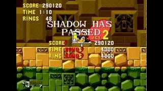 Shadow in Sonic the Hedgehog (Genesis) - Longplay