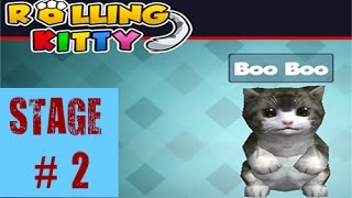 Rolling Kitty: Stage 2 • Gameplay by Mopixie.com