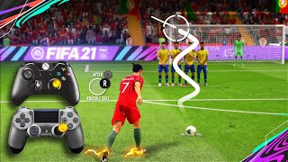 FIFA 21 Knuckleball/Power Free Kick Tutorial