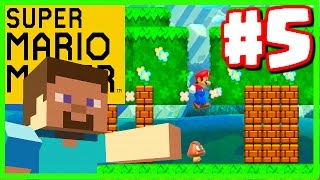 MINECRAFT IN MARIO! - Super Mario Maker - Super Mario Maker Gameplay Walkthrough Part 5