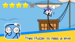 Thief Puzzle to pass a level #338 342 Walkthrough Use your brain and steal Recommend index four star