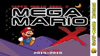 Super Mario Bros 2: Mega Mario X • Super Mario World ROM Hack (SNES/Super Nintendo)