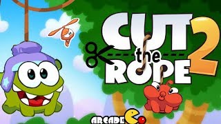 Cut the Rope 2 Walkthrough:  Sandy Dam Levels 1 - 5