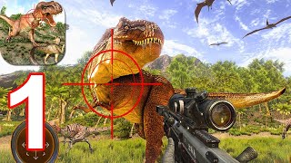 Jurassic Wild Dinosaur Hunter 3D: Animal Shooting - Gameplay Walkthrough Part 1 (Android,iOS)