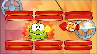 Cut the Rope: Experiments - Area 4 - Rocket Science Walkthrough (all stars collected)