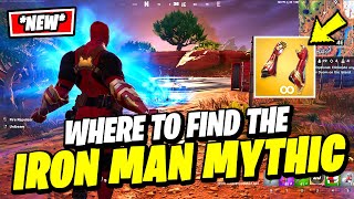 How to Find THE NEW Iron Man's Combat Kit MYTHIC Gameplay - Fortnite