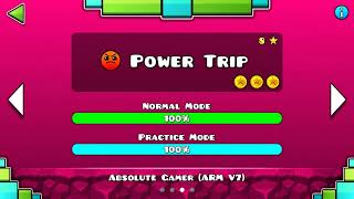 Geometry Dash SubZero – 《Power Trip》 100% Completo [Todas las monedas] | Panco Real