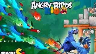 Angry Birds Rio: Timber Tumble Level 1-3 3-Stars Walkthrough (Rio 2 Birds)