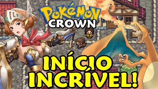 Pokémon Crown (Hack Rom - GBA) - Início Impressionante com Nova Mecânica de Batalha!