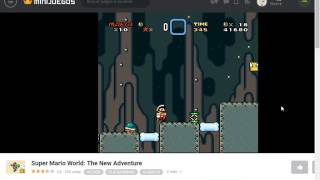 Minijuegos com  Super Mario World The New Adventure