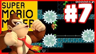 CLASSIC DONKEY KONG LEVEL - Super Mario Maker - Super Mario Maker Gameplay Walkthrough Part 5