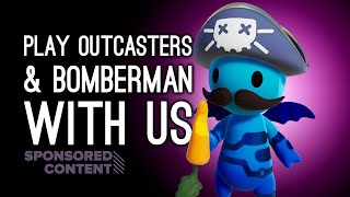 Play Against Us Live! Luke & Mike (AND YOU??!) Play Outcasters and Bomber-Man R (Sponsored Content)