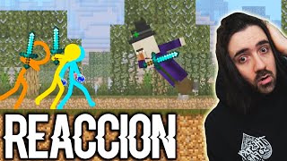 BATALLA INCREIBLE! The Witch - Animation vs Minecraft Shorts Ep 21 | BersGamer