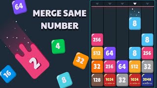 Drop & Merge the Numbers In Tetris Manner!