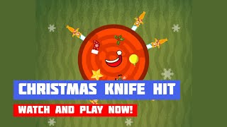 Christmas Knife Hit · Game · Gameplay