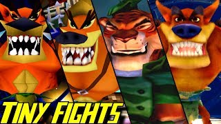 Evolution of Tiny Tiger Battles in Crash Bandicoot Games (1996-2017)