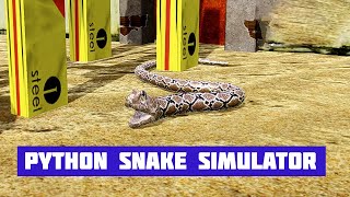 PYTHON SNAKE SIMULATOR | Slither to Freedom