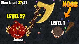 Evowars.io MAX LEVEL 27 - ALL Levels 27/27 Evolutions Unlocked (World Record)