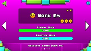 Geometry Dash SubZero – 《Nock Em》 100% Completo [Con todas las monedas] | Panco Real