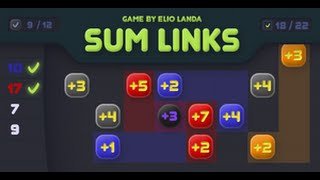 Sum Links Game Walkthrough | Math Puzzle Game