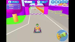 Jugando Smash Karts contra gente pobre