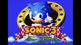 Dark Sonic in Sonic the Hedgehog 3 (Genesis) - Longplay