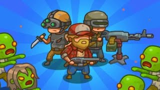 Tower Train: Zombie Defense 2D Gameplay