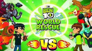 BEN 10: WORLD RESCUE - EPIC 1VS1 - FINAL FIGHT (THE BOSS) - CARTOON NETWORK GAMES