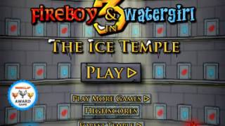 Fireboy and Watergirl 3: The Ice Temple Gameplay Walkthrough (Part 1)