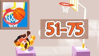 Perfect Dunk 3D Game Walkthrough Level 51 - 75