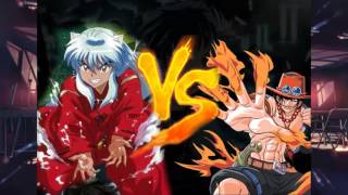 Anime Battle 1.8 | Inuyasha vs Ace