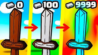 When you Forge LEGENDARY SWORD using 9,999,999 bars.... (Jacksmith)