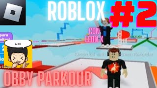 Obby Parkour parte #2 #Roblox #parkourvideos