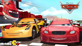 Disney Pixar Cars Fast as Lightning McQueen - Long Ge Vs All Characters - Disney Cars Racing