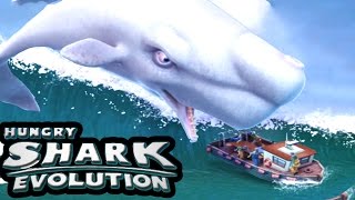 MOBY DICK...!!! | Hungry Shark Evolution | New Shark Christmas update