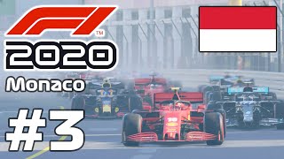 F1 2020 - How difficult is Monaco Grand Prix with Charles Leclerc?? Gameplay Part 3