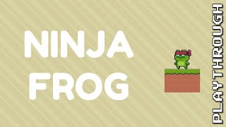 Ninja Frog: an online Super Mario-like platform game - Playthrough