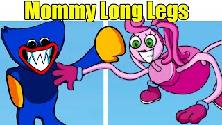 Friday Night Funkin' VS Poppy Playtime Chapter 2 Mommy Long Legs FULL WEEK + Huggy Wuggy (FNF Mod)