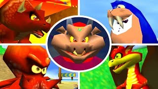 Diddy Kong Racing - Every Boss Race + Cutscenes