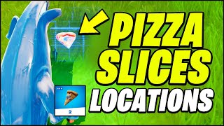 PIZZA SLICES Locations & Take Pizza Slices from a Pizza Party Item (Fortnite)